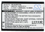 Battery for Huawei E5372T E5377 E5377T E5775 GL06P HB5F3H PB06LPZ10 PBD06LPZ10