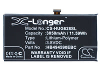 Battery for Huawei Ascend G628 Honor 7 PLK-UL00 Speed Wi-Fi NEXT W03 HB494590EBC