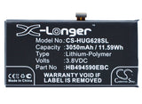 Battery for Huawei Ascend G628 Honor 7 PLK-UL00 Speed Wi-Fi NEXT W03 HB494590EBC