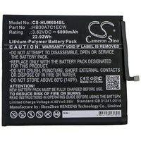 Battery for Huawei MediaPad M6 8.4 VRD-AL09 VRD-W09 HB30A7C1ECW