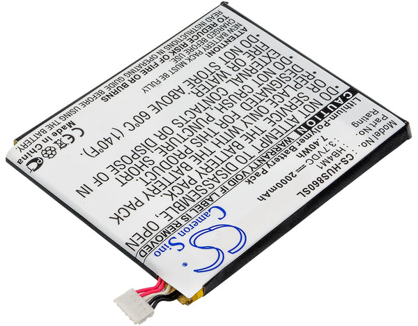 Battery for Huawei S8600 HB4M1