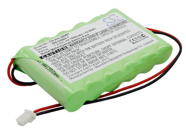 Battery for Honeywell Ademco WALYNX-RCHB-SC Ademco WALYNX-RHCB-HC K5109 L3000GSMPK L5000 LYNX TOUCH L5100 LYNX TOUCH L5200 LYNX TOUCH L5210 LYNX TOUCH 103-301179 103-303689 300-03864-1 LKP500-4B