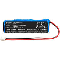 Battery for iHome iBT74 D17E19