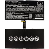 Battery for Apple A1670 A1671 A1821 iPad Pro 12.9 2017 2nd Gen iPad Pro 12.9 2nd Gen 020-01238 A1754