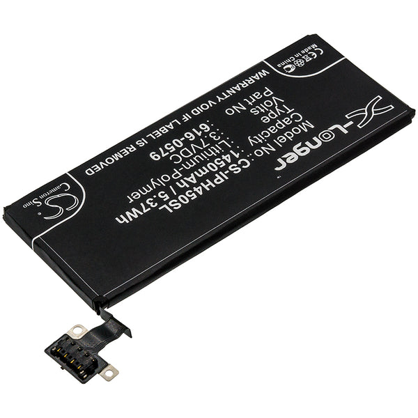 Battery for Apple A1387 A1431 iPhone 4S iPhone 4S 16GB iPhone 4S 32GB iPhone 4S 64GB MC918LL/A MC919LL/A MC920LL/A MC921LL/A MD269LL/A 616-0479 616-0579 616-0580 GB-S10-423282-0100 LIS1474APPC