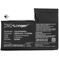 Battery for Apple iPhone 12 Pro Max A2466