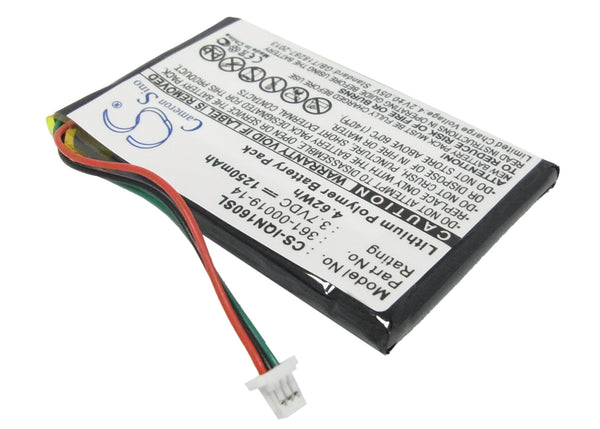 Battery for Garmin Nuvi 1690 Nuvi 1690T Nuvi 1695 361-00019-14