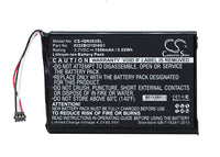 Battery for Garmin 010-01188-02 2689LMT 2689LMT 6-inch Nuvi 2639LMT Nuvi 2639LMT 6-inch Nuvi 2689LMT KI22BI31DI4G1
