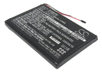 Battery for Garmin Dezl 760LMT Dezl 760LMT-D Nuvi 2757 Nuvi 2757LM Nuvi 2797 Nuvi 2797LMT NuviCam LM NuviCam LMTHD 361-00066-00 361-00066-10