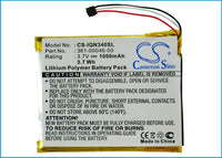 Battery for Garmin Dash Cam 20 Nuvi 3400 Nuvi 3450 Nuvi 3450LM Nuvi 3450M Nuvi 3490LMT Nuvi 3550LM Nuvi 3750 361-00046-00
