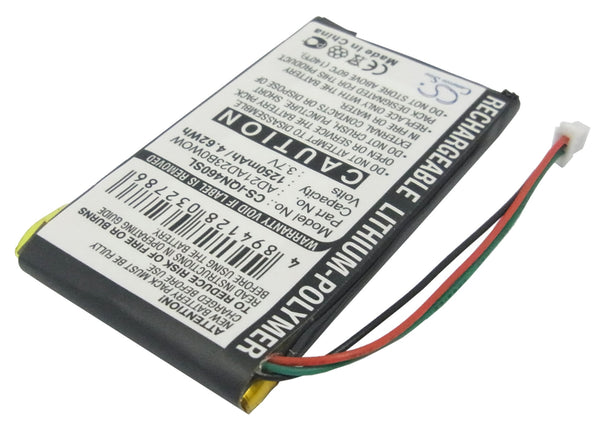 Battery for Garmin Nuvi 465 Nuvi 465LTM Nuvi 465T AD21AD23B0WOW
