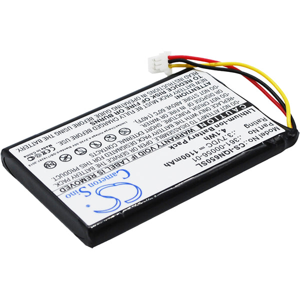 Battery for Garmin 010-01211-01 Nuvi 53 Nuvi 53LMT Nuvi 65 Nuvi 65LM Nuvi 65LM 6" 361-00056-01