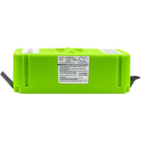Battery for iRobot Roomba 614 Roomba 615 Roomba 640 Roomba 652 Roomba 665 Roomba 670 Roomba 671 Roomba 675 Roomba 677 Roomba 680 Roomba 681 Roomba 685 Roomba 690 2130LI 4374392 4376392 4462425 4502233