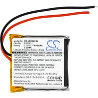 Battery for JBL Synchros S400BT Tune 500BT Tune 600BT P062831