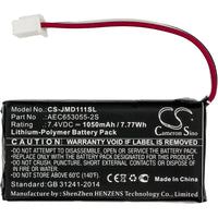 Battery Replacement for Flip 1 Flip AEC653055-2S