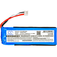 Battery for JBL Flip 3 JBLFLIP3GRAY GSP872693 P763098 03