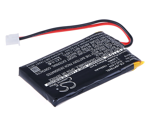 Battery for JVC JVC SP-AD70-A JVC SP-AD70-B SP-AD70 SP-AD90 SP-AD90-B SP-AD90-BB SP-AD90-BW SP-AD90-W OJCJ-034