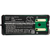 Battery for JAY A001 Remote Control ECU Remote Industrial HF Standard UWB