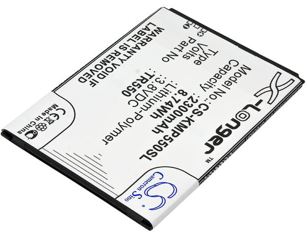 Battery for KAZAM Trooper 550 TR550 TR550-XDSCB0000044