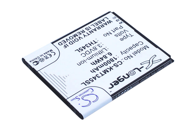 Battery for KAZAM Thunder 345 LTE Thunder 345L TH345L TH345L-XDFBK0002256