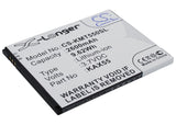 Battery for KAZAM Trooper X5.5 KAX55 KAX55-BKBAK007752