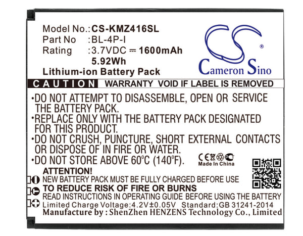 Battery for DEXP IXION X lte 4.5
