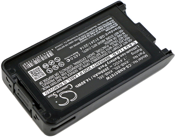 Battery for KENWOOD NX-220 NX-320 NX-3220 NX-3320 TK-2140 TK-2148 TK-2160 TK-2168 TK-2170 TK-2170M TK-2173 TK-2360 TK-3140 TK-3148 TK-3160 KNB-24L KNB-35L KNB-55L KNB-56N KNB-57L KNB-78L KNB-79LC