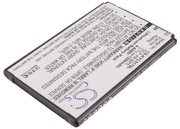 Battery for BoostMobile C5170 Hydro Hydro C5170 KYC5170 Rise
