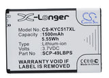 Battery for Kyocera C5155 C5170 C5171 Hydro Hydro Plus KYC5170 Rise Rise C5155 SCP-49LBPS