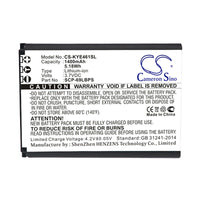 Battery for Kyocera DuraXTP DuraXV LTE E4281 E4520 E4610 E4710 SCP-69LBPS
