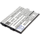 Battery for Kyocera DuraForce XD E6790 E6790 LTE 5AAXBT091GEA SCP-65LBPS