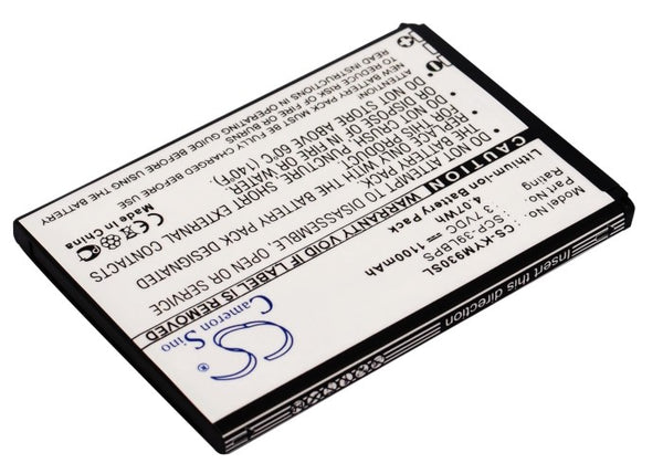Battery for Kyocera Echo M9300 SCP-9300 KABA-01 SCP-39LBPS