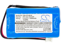 Battery for LFI Daybrite Emergi-Lite BAA48R Light Alarms BL93NC487 Lights Emergency Light BAA48R BL93NC487 RT-146