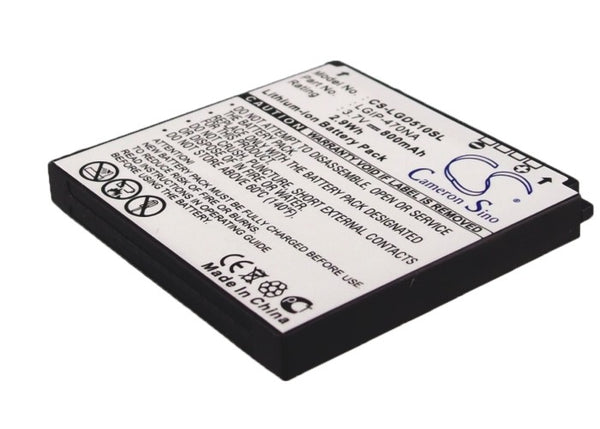 Battery for LG GD510 GD510 Pop GD570 dLite GD880 GD880 Mini GS500 Cookie Plus S310 LGIP-470NA LGIP-550N SBPL0100001