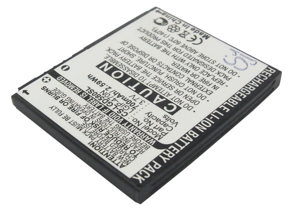 Battery for LG GD580 GD580 Lollitop LGIP-470N SBPL0098601