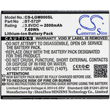 Battery for Leagoo M5 Max M8 BT-572P