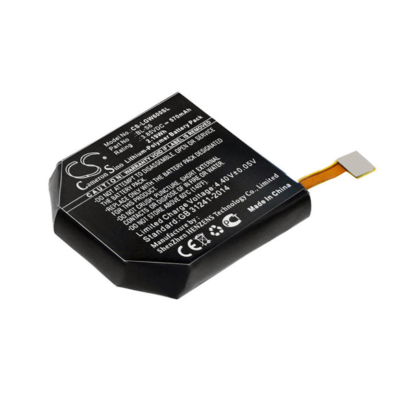 Battery for LG Watch Urbane Edition LTE BL-S6