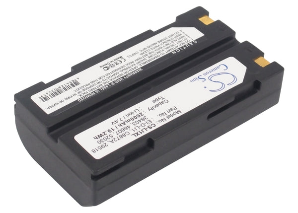 Battery for Trimble SPS780 Receiver SPS880 Receiver SPS881 Receiver SPS882 Receiver SPS985 Receiver TR-R8 29518 38403 46607 52030 92600 92670 C8872A EI-D-LI1