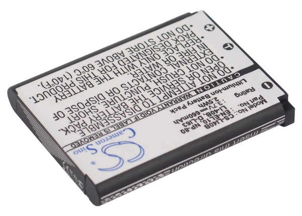 Battery for Casio Exilim EX-S5PK EXILIM EX-Z33BE Exilim EX-ZS150GD EXILIM QV-R300 Exilim EX-JE10 Exilim ZOOM EX-Z37PE Exilim EX-S5 Exilim EX-Z335 Exilim EX-ZS150BK Exilim QV-R200WE NP-80 NP-82