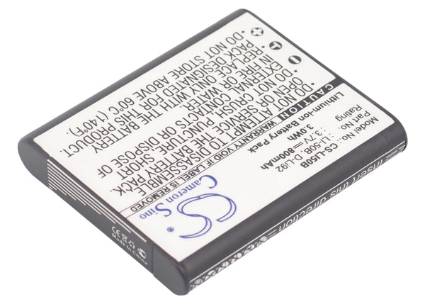 Battery for OLYMPUS VR-360 SP-810UZ SZ-31MR XZ-1 VR-340 SZ-15 SP-800 SP-800UZ mju Tough-6000 TG-630 U1020 mju 9010 TG-620 U1010 mju 9000 TG-2 u-9010 mju 760 SZ-31MR iHS u TOUGH-8010 mju 750 LI-50B