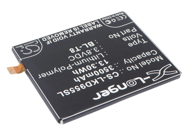 Battery for LG Chameleon D950 D955 D958 D959 F340 G Flex KS1301 LGL23 LS995 BL-T8 EAC62118701