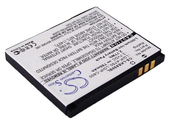 Battery for LG KB6100 KE820 KE850 KG99 ME850 PRADA LGIP-A750 LGIP-C800