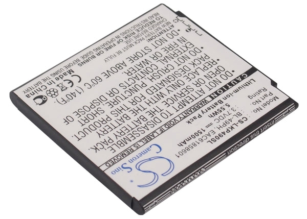 Battery for LG F120 F120K F120L BL-49PH EAC61858601 EAC61858601 AAC