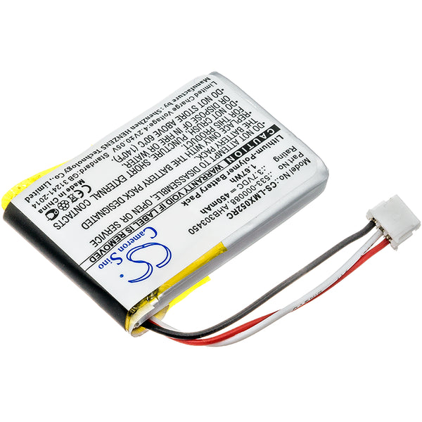 Battery for Logitech 910-004362 910-004374 M-RO052 MX Anywhere 2 MX Master MX Master 2 MX Master 3 533-000120 533-000121 AHB303450 L/N: 1412