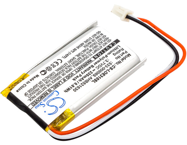 Battery for Logitech H600 981-000342 UE310 UE3500 UE4500 533-000069 AHB521630