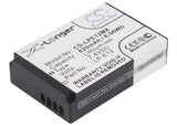 Battery for Canon EOS 100D EOS Kiss X7 EOS M EOS M2 EOS SL1 EOS-M EOS-M10 EOS-M100 EOS-M2 EOS-M50 OS-M PowerShot SX70 HS Rebel SL1 Digital LP-E12