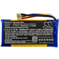 Battery for Qolsys IQ Panel 4T054-01 IM198 QR0018-840