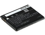 Battery for Lenovo A1000-A A2800-D A3600-D A3800-D BL233