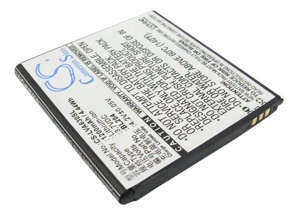 Battery for Lenovo A586 A630T A670T A765e S696 BL204