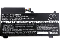 Battery for Lenovo ThinkPad S5 20G4A009CD ThinkPad S5 20G4A00MCD ThinkPad S5 20G4A00NCD ThinkPad S5 20G4S00000 ThinkPad S5 20G4S00100 00HW040 00HW041 SB10J78989